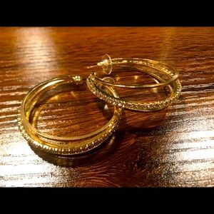 Triple Hoops Earrings